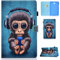 Coque pour Samsung Tab A6 10.1, Ultra Slim PU Cuir Housse de Protection Flip Case Cover avec Stand pour Galaxy A (2016) SM-T580 SM-T585 10.1 Pouces