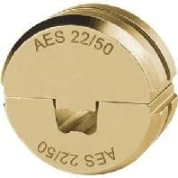Klauke Presseinsatz AES22150S Einsatz für Presswerkzeug Kabelschuhe/Verbinder, Aderendhülsen, Schirmanschluss 4012078936873