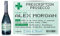 TigerMill Publishing Personalised Prescription Label Suitable for Champagne orProsecco Bottles – Fun Birthday Gift idea