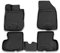 Element Alfombra de Suelo 3D de Goma Antideslizante para Nissan Terrano 14-16 4WD