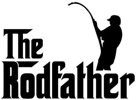 SUIFENG Autoaufkleber 17.8Cmx12.9Cm Angeln Bass Köder Spinner Rod Pole Net Fisch Auto Aufkleber Motorrad Dekorieren Aufkleber Schwarz/Splitter