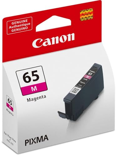 Canon CLI-65 M Tinte magenta, 12,6 ml Druckertinte für PIXMA Tintenstrahldrucker ORIGINAL