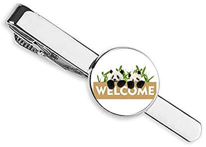 Krawattennadel mit Panda-Motiv, Geschenk für Geschäftsleute