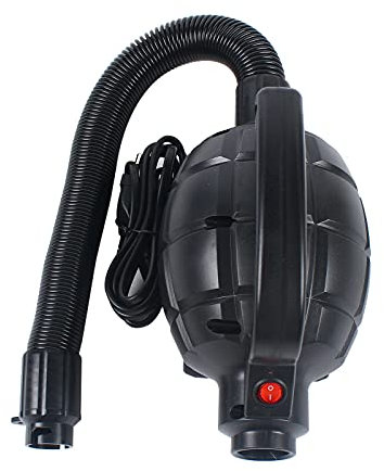 Bomba de aire eléctrica, 600 W, inflador, bomba eléctrica, inflable, bomba de soplador con 4 boquillas de gas para botes inflables
