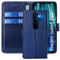 FMPCUON Funda para Xiaomi Redmi Note 8 Pro,Funda Libro Xiaomi Redmi Note 8 Pro Funda con Tapa,Cuero Carcasa Magnético Funda Cartera Móvil para Xiaomi Redmi Note 8 Pro, Azul