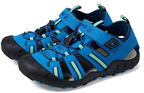 Kamik Kinder Crab Sandale, Blau (Blue Green BG2), 30 EU