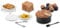 Ufesa Pack 7 Accessori Contenitori per Friggitrice ad Aria da 3,5 L o Superiore, Stampo per Torte, Grill, Spiedini, Toast, Stampini per Cupcake, Spazzola in Silicone, Pinze e Carta Vegetale, Senza BPA