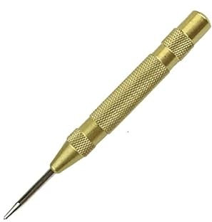 NITVIA Punzone Centrale Automatico Super Forte e punzone Centrale Automatico Generale Strumento for Trapano for la Lavorazione del Legno in Metallo Caricato a Molla Regolabile (Color : 127mm)