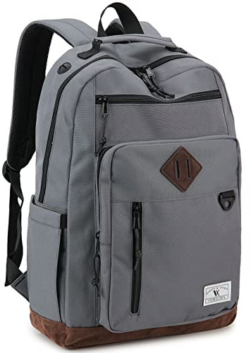 VX VONXURY Rucksack Herren Damen, Wasserfeste Schulrucksack Tagesrucksäcke 15,6-Zoll-Laptop-Büchertasche für Schule, Arbeit, Reisen