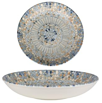 Bonna Teller - Luca Mosaic - Porzellan - 23 cm (1000cc) - 6er Set