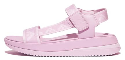 Fitflop Surff Webbing Back-strap Sandals, Sandalia, Mujer, Lila Salvaje, 39 EU