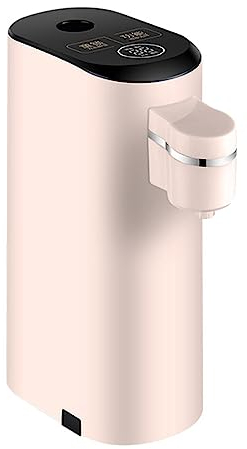 Mini Water Dispenser Electric Instant Water Heater Bottled Heat Water Pump Dispensador Portable 3s Fast Heating Travel Home,Pink