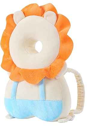 Baby Kopfschutz Kissen, Verstellbarer Babykissen Rucksack Infant Sicherheit Pads Baby Rückenschutz Kissen Infant Anti-fall Safety Pads für Kleinkind Gehen Krabbeln Kopfschutz Rucksack