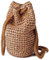 Tsffae Sommer Stroh Rucksack Für Frauen Handgemachte Kordelzug Strand Schulter Woven Reise Handtaschen Dame Rucksäcke