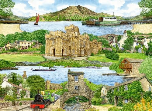 Ravensburger Escape to The Lake District 500 Piece Jigsaw Puzzle for Adults and Kids Age 10 Years Up