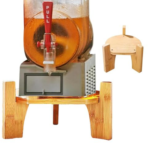 Nankoyal Soporte para Dispensador de Bebidas de Madera | Soporte para Jarra de Agua