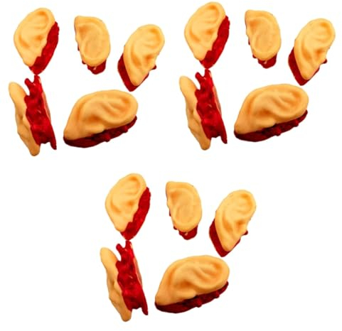 TOYANDONA 15 STK Halloween-Requisiten Halloween-Fake-Ohr Horror-Zubehör spukhaus gruselige Dekoration Elfenohr Halloween Scherzartikel Halloween Dekoration falsche Ohren gruseliges Zubehör