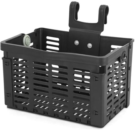 Panier Avant de Guidon de Vélo en Plastique Amovible, Panier Pliant pour Porte-Bagages Arrière de Vélo, Panier de Porte-Bagages Arrière de Vélo, Porte-Bagages de Vélo pour Le