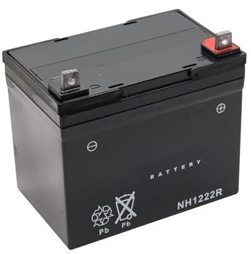 SECURA Batterie 12V 22Ah (+ pôle droite) compatible avec Jonsered FR2113 A (2002-03) Tracteur de pelouse