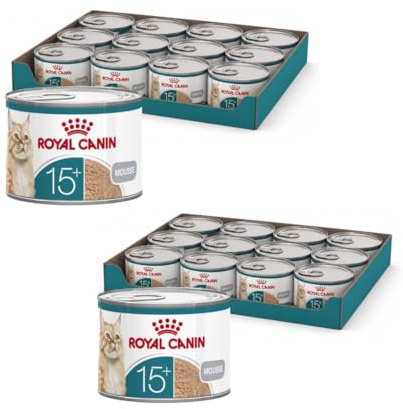 ROYAL CANIN Ageing 15+ Airlift Loaf | Doppelpack | 2 x 12 x 85 g | Alleinfuttermittel für alte Katzen | Mit EPA & DHA