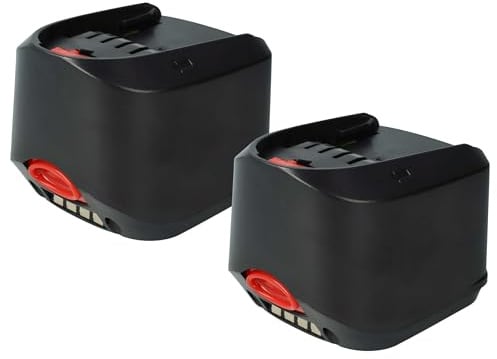 vhbw 2X Akku kompatibel mit Bosch PSB 18 LI-2 Ergonomic, PSB 18 LI-2H, PSM 18 LI Werkzeug, Akku-Gartengerät (3000 mAh, Li-Ion, 18 V)