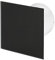 Armar Trading LTD Bathroom Extractor Fan 125mm / 5 with Non Return Valve/Backdraft Shutter Kitchen Ventilator with Modern Front Panel (125mm Turbo Fan with Pull Cord Switch, Glass Black Matt/PTGBM)