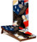 C210 American Flag Eagle Cornhole Wraps Laminated Board Board Sticker-Set, Vinyl-Aufkleber, Bean Bag Game Vinyl Graphic Tint Image