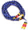 Nature Mala Anglican Muslim katholisch Christlich Episkopal Gebetskette Rosenkranz Perlen Armband Halskette für Männer (108 Stück pro Strang) (Lapislazuli / 6 mm)