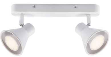 Nordlux Eik Spot Light White Metal Hallway GU10 Mains