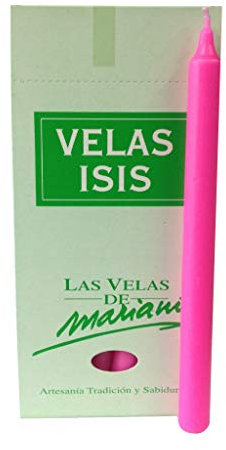 Velas Isis I rose fluo