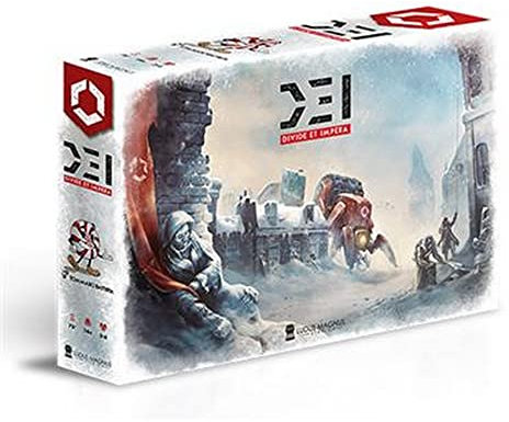 ASMODEE Ludus Magnus Studio - D.E.I.: Divide et Impera - Brettspiel, 2-4 Spieler, 14 Jahre alt, italienische Ausgabe, mehrfarbig