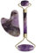 ANTIOCH Amethyst Gesicht Roller Schaben Werkzeug Set Gesicht Nacken Massage Naturstein Jade Roller Gewichtsverlust Anti-Falten Cellulite SchöNheit