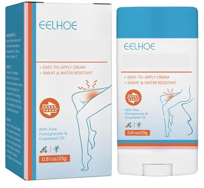 Anti Reibungs Creme, Anti Scheuern Creme, Anti Scheuer Balsam Oberschenkel Reiben Schutz Für Damen, Natürliche Zutaten, Praktisch Für Unterwegs, Einfach Zu Benutzen