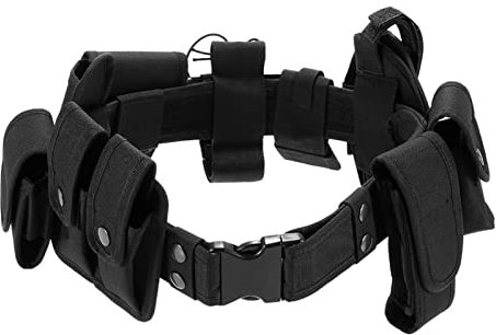 Sunydog Outdoor Tactical Belt Law Enforcement Modular Equipment Police Security Military Duty Utility Belt with Pouches Holster Gear
