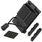 Radio Holster for Duty Belt, Premium Plastic Walkie Talkie Belt Clip Holder Law Enforcement Radio Pouch Case Accessories Compatible with BaoFeng Kenwood YAESU Midland HT