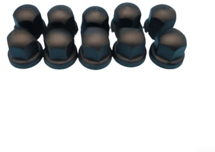 ZMdooreasy Lot de 20 cache-écrous de roue pour Scania pour Volvo Série 120 1962-1968, noir en plastique ABS de rechange OE 20578566 1609675
