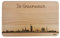 Brotzeitbrett Wien Skyline | Frühstücksbrettchen aus Buche | Holz Schneidbrett | Geschenk mit Gravur | Frühstücksbrett | Österreich (Brett L (26x16x1,5cm), 2. mit persönlicher Gravur)