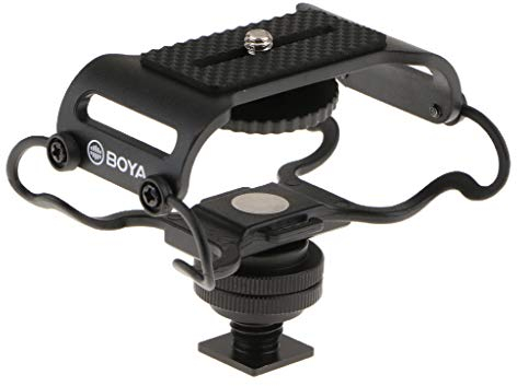 BOYA BY C10 Mikrofon Rekorder Shock Mount Für Zoom H4n H5 H6 Sony Olympus