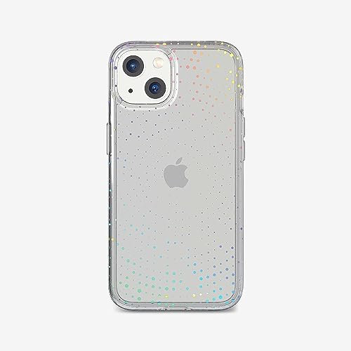 Tech21 T21-8955 Evo Sparkle for iPhone 13 – Shimmering Phone Case with 12ft Multi-Drop Protection, Radiant