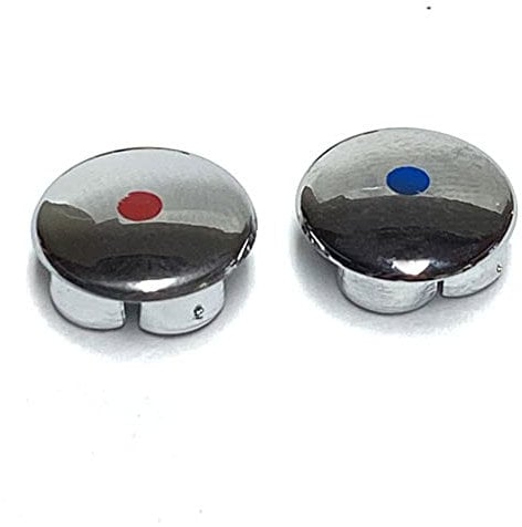 Handle Indices Hot Cold Screw Cover Caps for Franke Athena Zurich Danube Moselle Davos 3381R SP3381