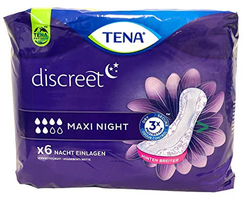 Tena Discreet Maxi Night Hygieneeinlage Blasenschwäche 6 Stück