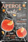 schilderkreis24 – Cocktail Rezept Magnet Alkohol Spirituosen Deko Kühlschrankmagnet Humor Geschenkidee Geburtstag Weihnachten 9x6 cm (Aperol)