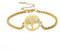 SIPURIS Bracelet arbre de vie en acier inoxydable pour homme et femme - Bracelet à breloques arbre de vie pour homme et femme - Amulette de protection - Bijoux cadeaux pour femmes, filles,