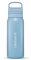 LifeStraw Go Series — Insulated Stainless Steel Water Filter Bottle for Travel and Everyday Use Removes Bacteria, Parasites and Microplastics, Improves Taste, 24oz Icelandic Blue