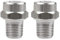 2 ugelli per idropulitrice, ZG1/4 filettatura esterna in acciaio inox, 25 gradi, 040 (1,2 mm)