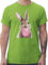 T-Shirt Herren - Ostern Outfit - Hase - Kaugummi - S - Hellgrün - Oster Shirt ostershirt besondere ostergeschenke männer ostersachen Tshirt ostermitbringsel osterideen osterhasen Happy Easter