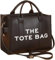 DUBUSH Mahwu Damen-Handtasche The Tote Bag, PU-Leder, Reisetasche mit verstellbarem Schultergurt, für Büro, Reisen