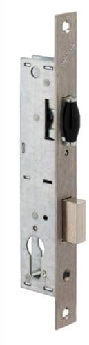 Serrure à larder à rouleau pour profil étroit type MTX 880 en coffre de 41mm pêne 5 mm