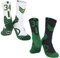 MAHZA 2er-Pack Elite Basketballsocken Socken mit der Mannschaftsnummer Kompressions-Unisex-Sportsocken aus Baumwolle (34,F)