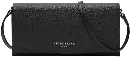 Liebeskind Berlin Women's Alessa 3 Pebble XS Black Crossbody